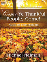 Come Ye Thankful People Come! Organ sheet music cover